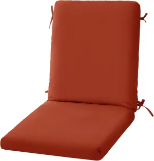 High Back Outdoor Chair Cushions 44''x20'' - Patio Dining Chair Cushions with Waterproof, Fade-Resistant, Removable & Machine-Washable Covers, Rust