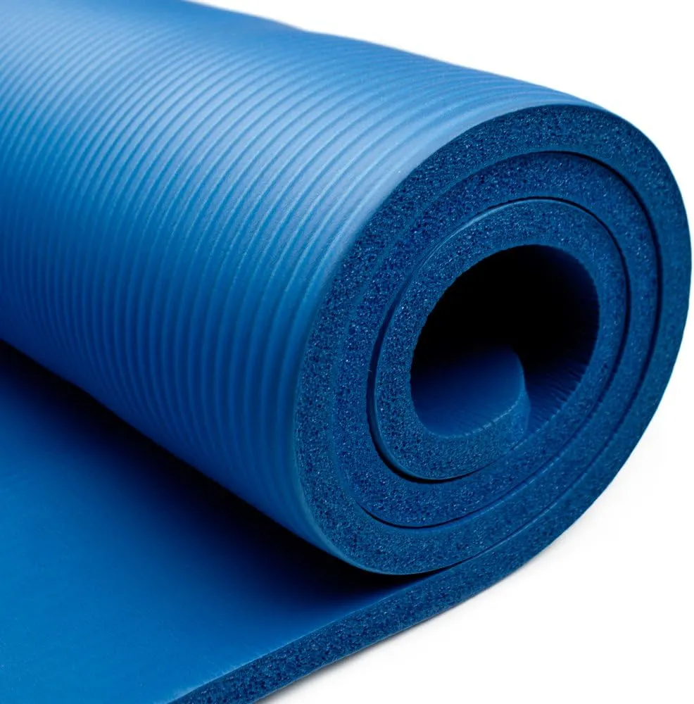 High Density Extra Thick Padded Yoga Mat - 3/4 Inch Thick! (PINK)