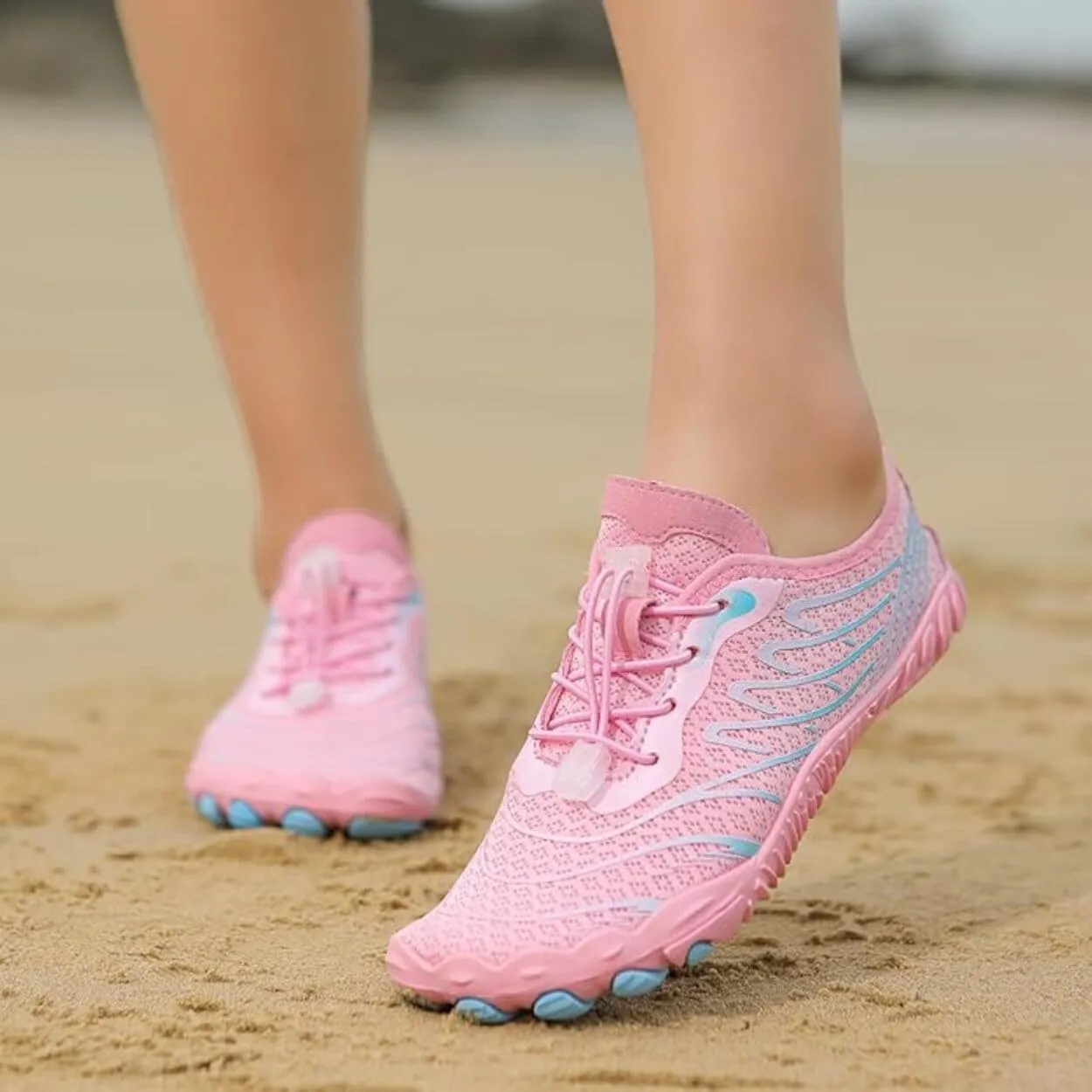 Hrtesus Grounding Shoes with Copper for Women Men Earthing Shoes Grounded Barefoot Footwear Wide Toe Highly Elastic Non-Slip Sneakers