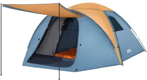 ICECO Dark Room Camping Tents 4 People,Tents for Camping 3/4 Person Waterproof Windproof Dome Tent,4 Season Tent with Screen Room,Easy Setup,with Removable Rain Fly