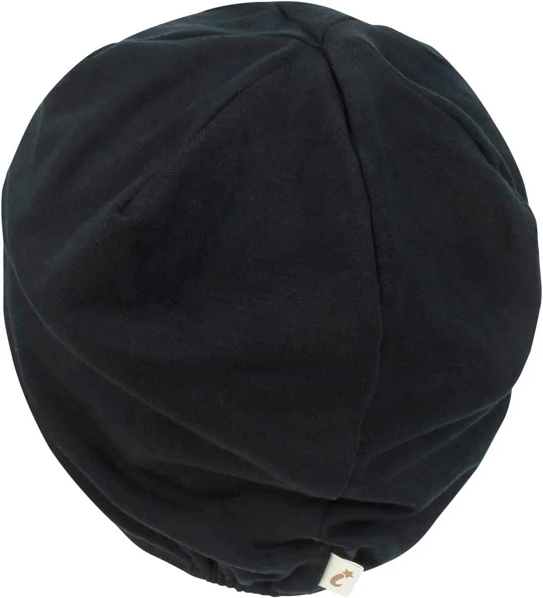 ililily Tencel Lyocell Flower Trim Chemo Hair Loss Beanie Ultra Soft Stretchable Head Cover Sleep Hat