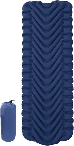 Inflatable Sleeping Mattress Camping Sleeping Pad Inflatable Air Mattresses Outdoor Tent Mat Furniture Bed Ultralight Cushion Pillow Beautiful Scenery