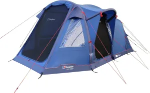 Inflatable Tent,Tunnel Tent,Easy to Pitch,Sewn in Groundsheet,for 4 Person Family Camping Festivals