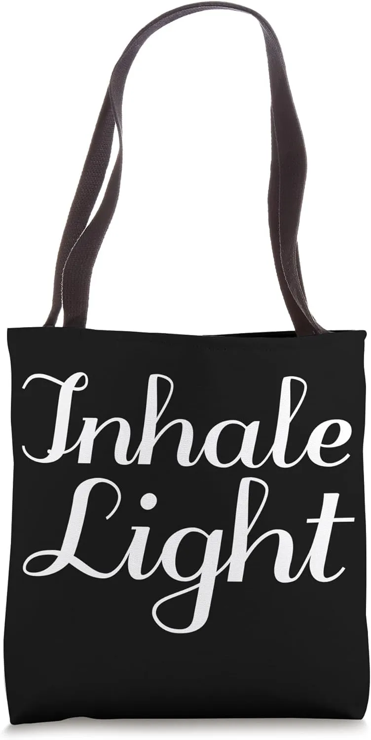 Inhale Light - Depression Tote Bag