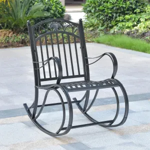 International Caravan Segovia Iron Poch Rocker