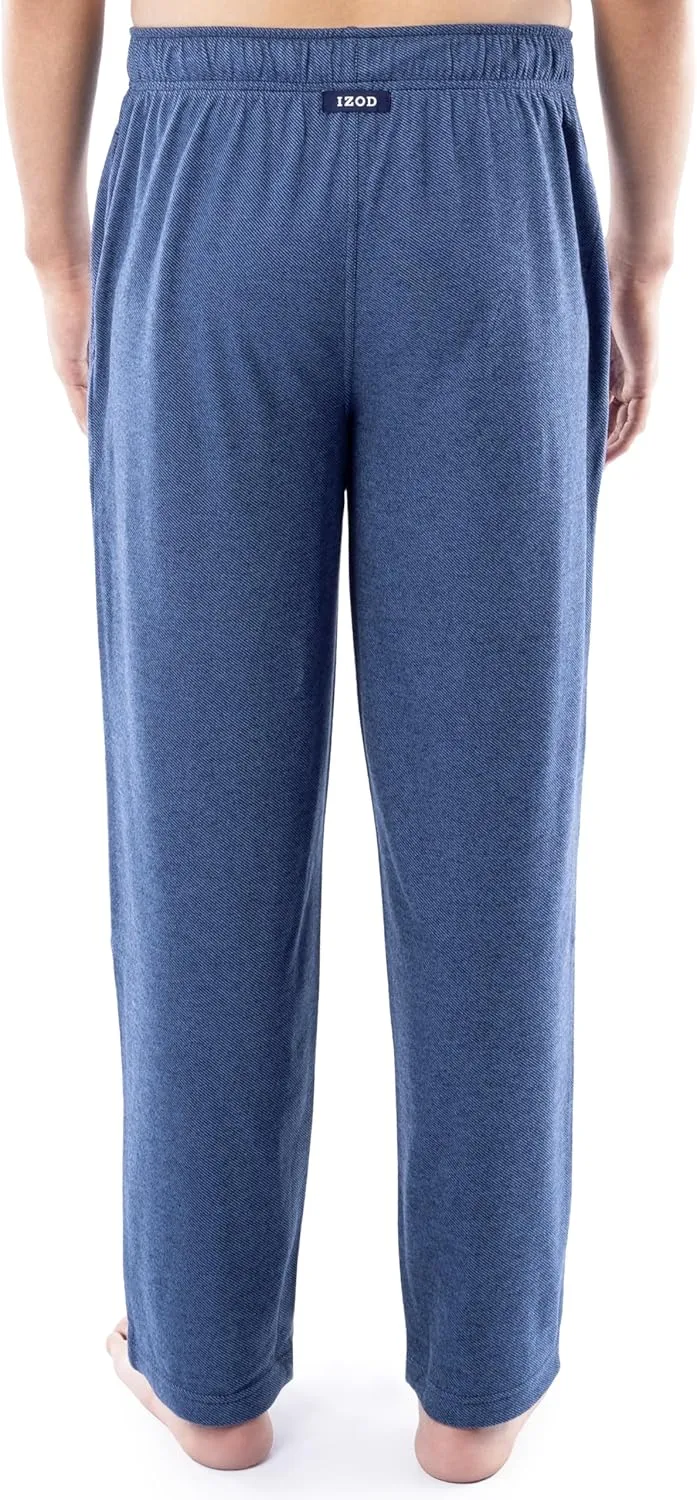 IZOD Men's Heather Knit Sleep Pajama Pant
