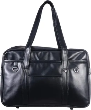 Japanese Style Handle Bag PU Computer Bag for Men Women Waterproof Commuter Briefcase