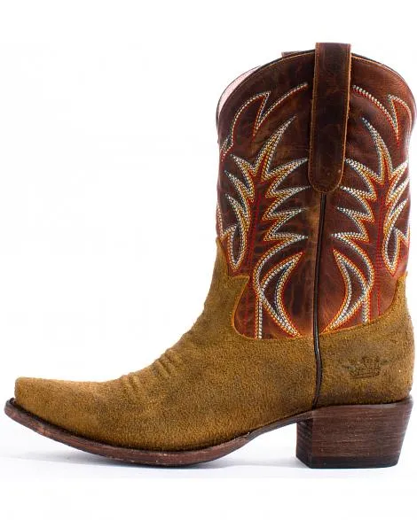 JG0003A Brown Dirt Road Dreamer Lane Womens Western Cowboy Boots
