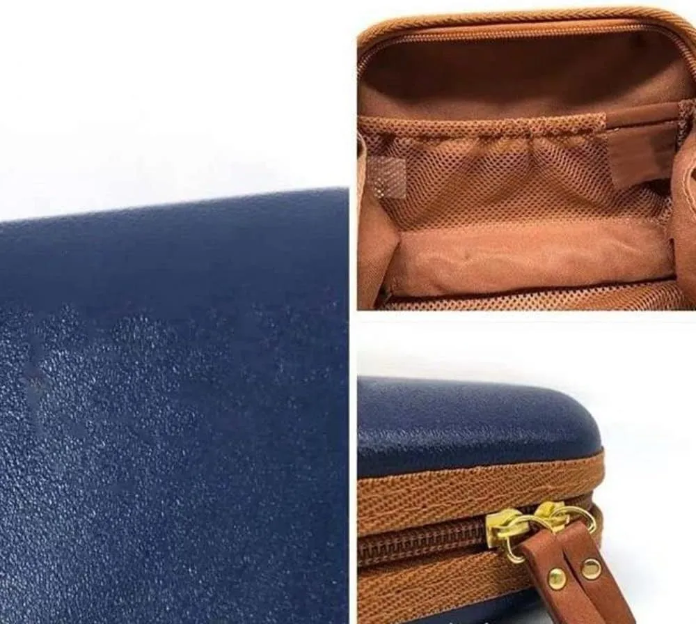 JSEIAJB Aviation hard shell waterproof portable toiletries bag generous fashion men and women universal paragraph(E)
