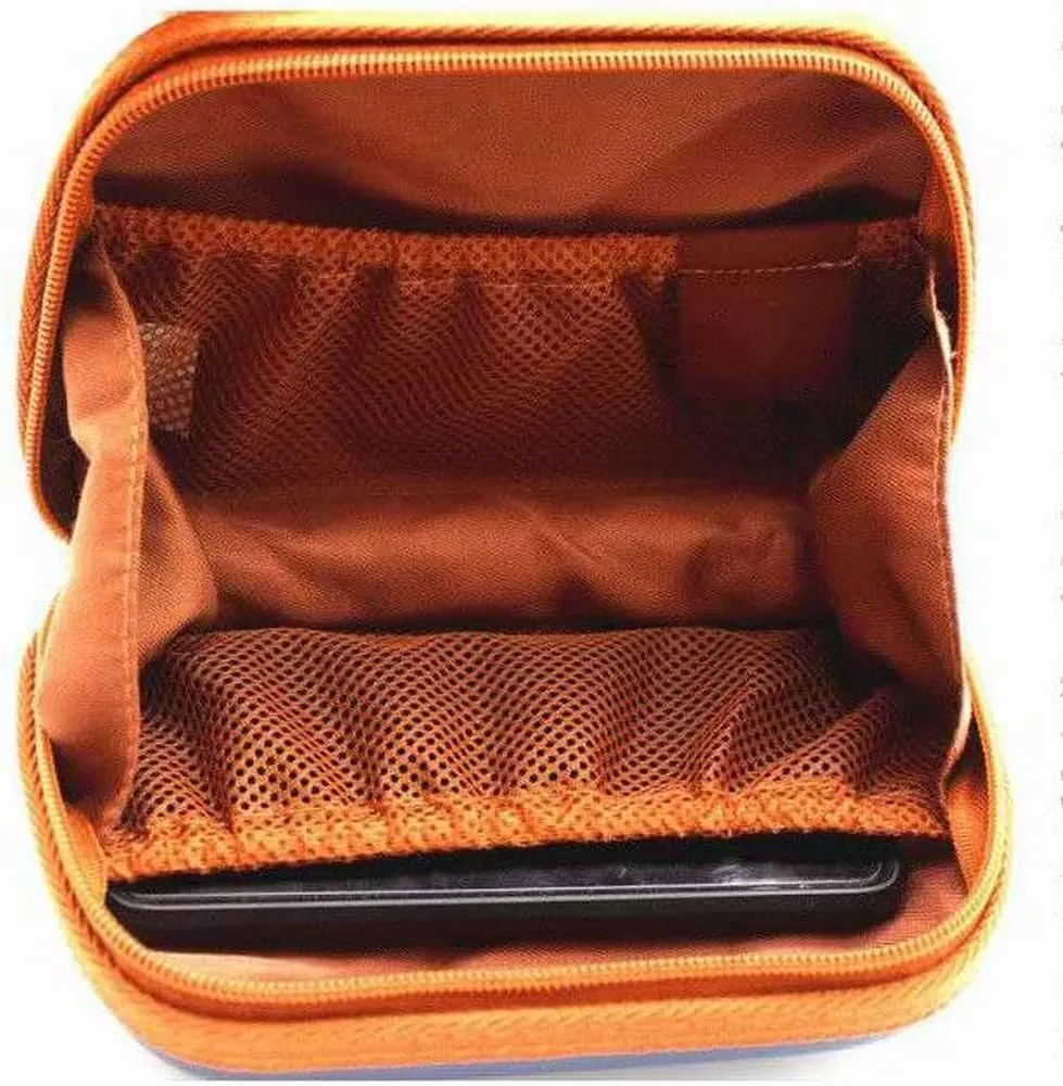 JSEIAJB Aviation hard shell waterproof portable toiletries bag generous fashion men and women universal paragraph(E)
