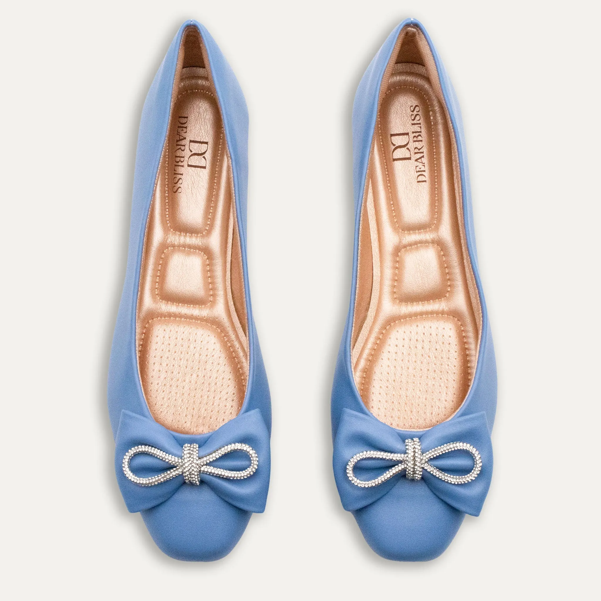 Julie Crystal Lazo Sky Ballet Flats