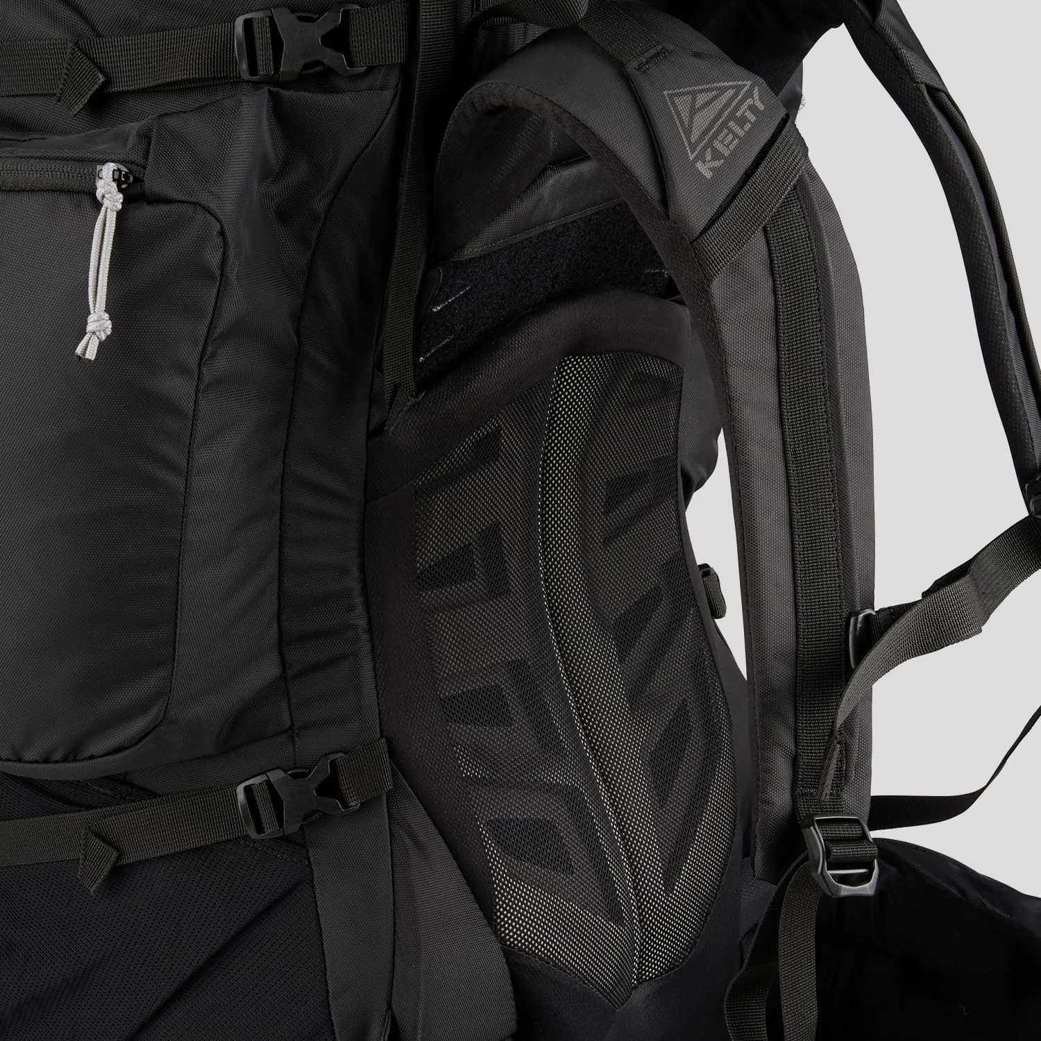 Kelty Coyote 60-105 Liter Internal Frame Backpack - Hiking, Backpacking, Travel, Adjustable Torso (105L / Black)