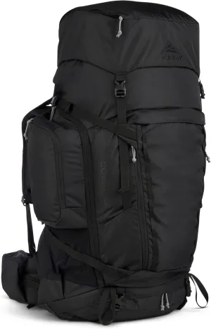 Kelty Coyote 60-105 Liter Internal Frame Backpack - Hiking, Backpacking, Travel, Adjustable Torso (105L / Black)