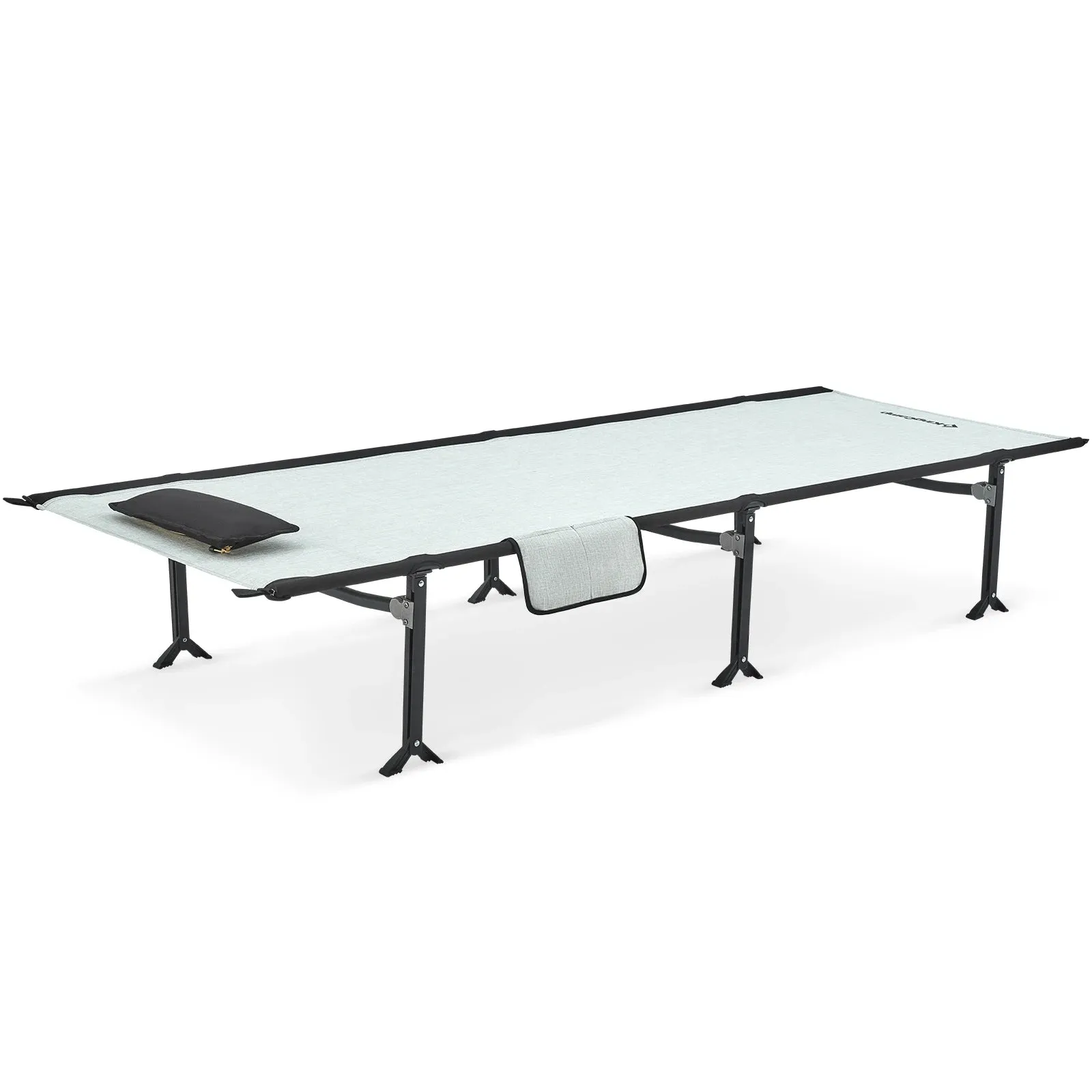 KingCamp Folding Bed Camping Bed, Outdoor Travel Camping, Luxury Plus Height, Ultra Light and Ultra Wide Portable