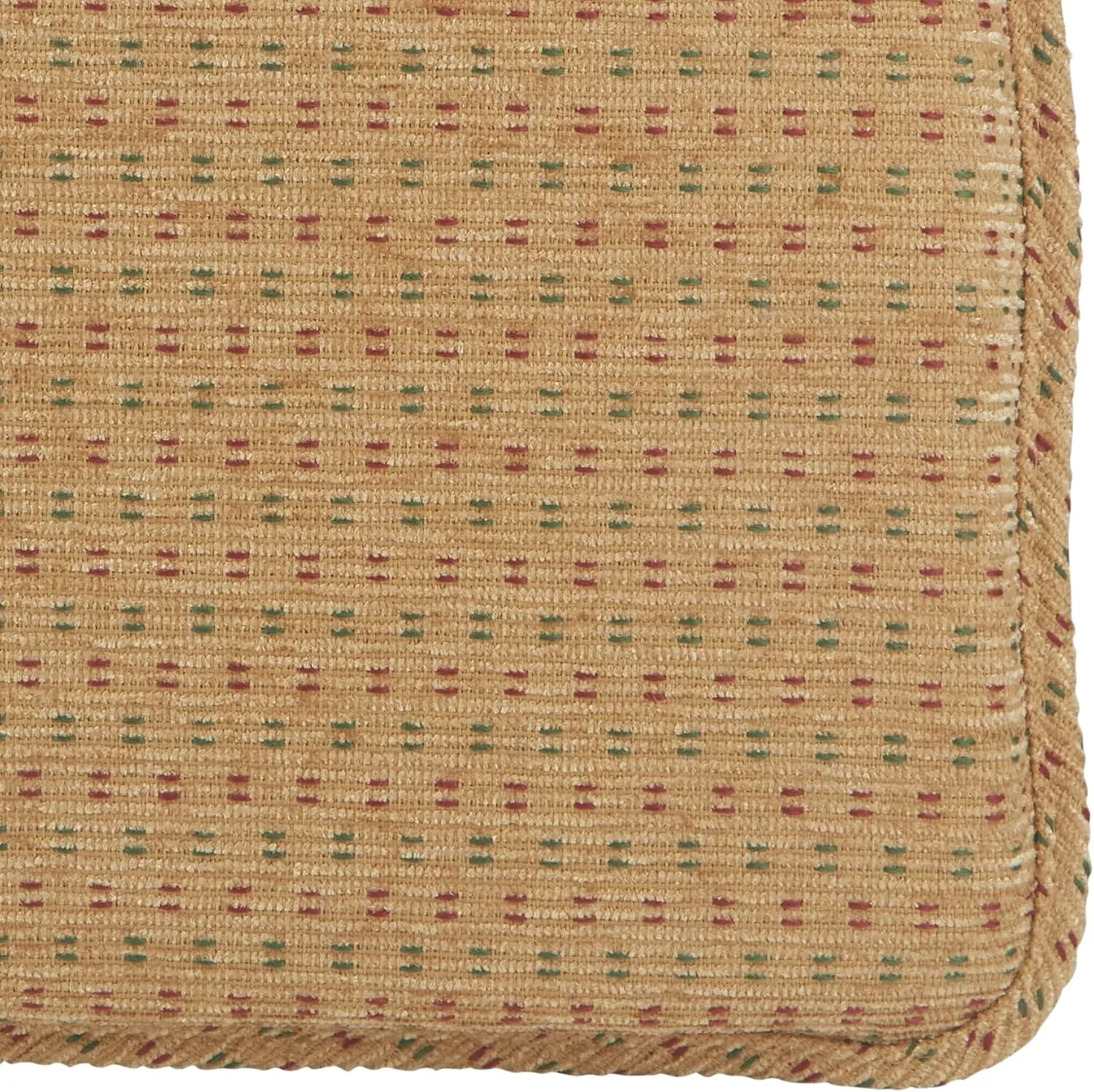 Klear Vu Gripper Non Slip Chair Cushions, Soft & Comfortable Seat Pad, Sitting Pillow for Kitchen, Dining or Office, 2 Count (Pack of 1), Raindrops Natural