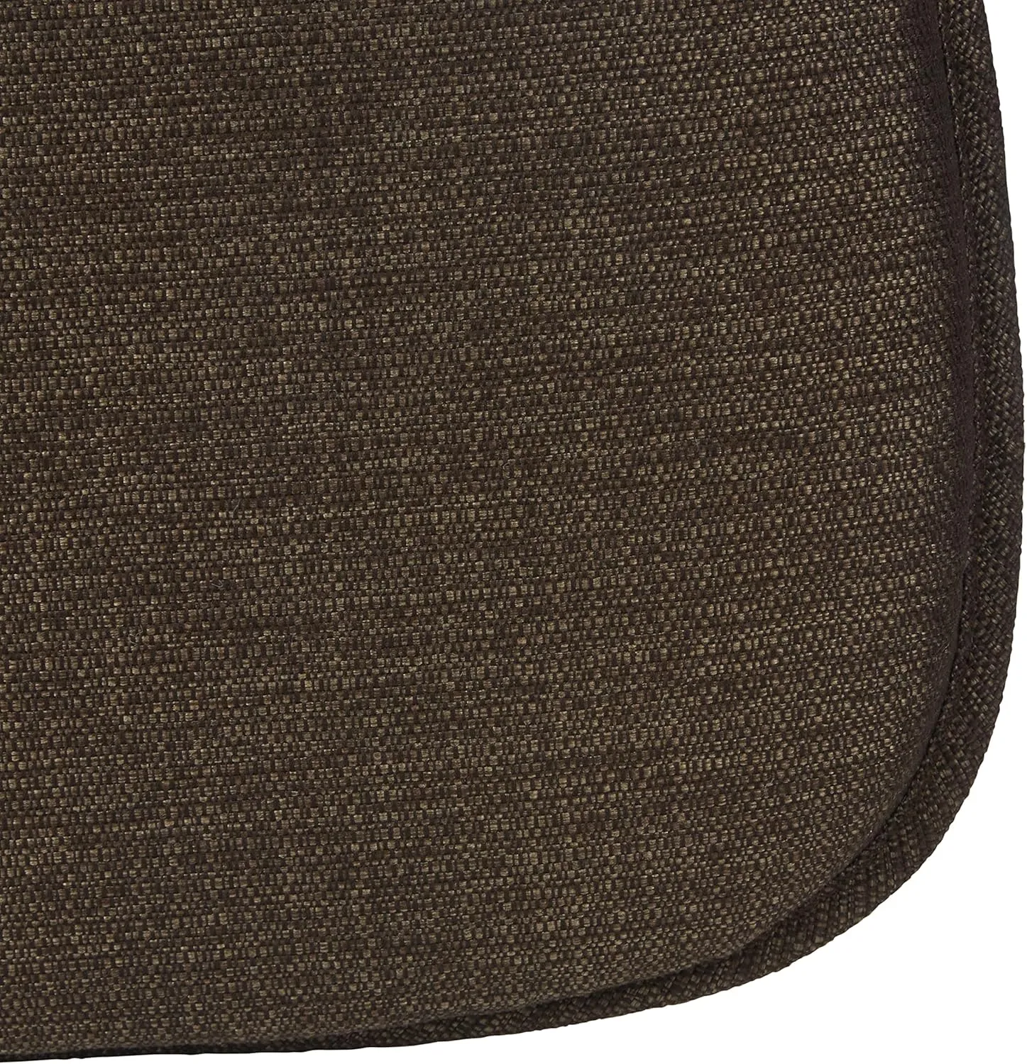 Klear Vu Gripper Non-Slip Mid Century Modern Shell Chair Cushion, Assembled in USA, Extra Thick Fill, Omega Upholstery Fabric, Set of 4 for Dining Room and Kitchen, 4 Count (Pack of 1), Chesnut