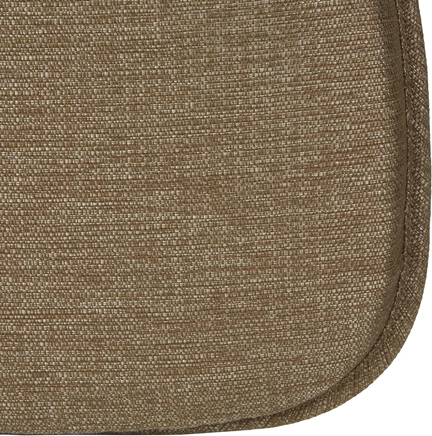 Klear Vu Gripper Non-Slip Mid Century Modern Shell Chair Cushion, Assembled in USA, Extra Thick Fill, Omega Upholstery Fabric, Set of 4 for Dining Room and Kitchen, 4 Count (Pack of 1), Gold