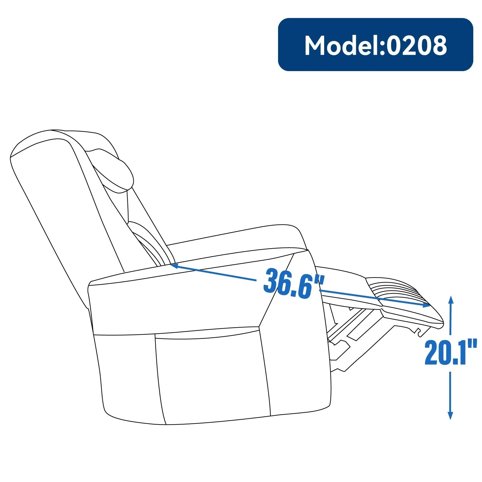 Leatheraire Swivel and Rocker Power Recliner Chair, Modern Single Recliner w/Lumbar & Neck Support Pillow, USB and Type-C Ports
