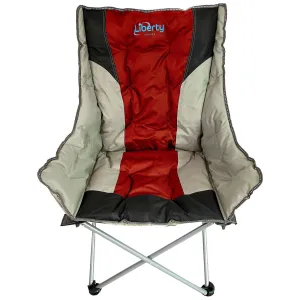 Liberty Red Comfort Camping Chair MDS1203