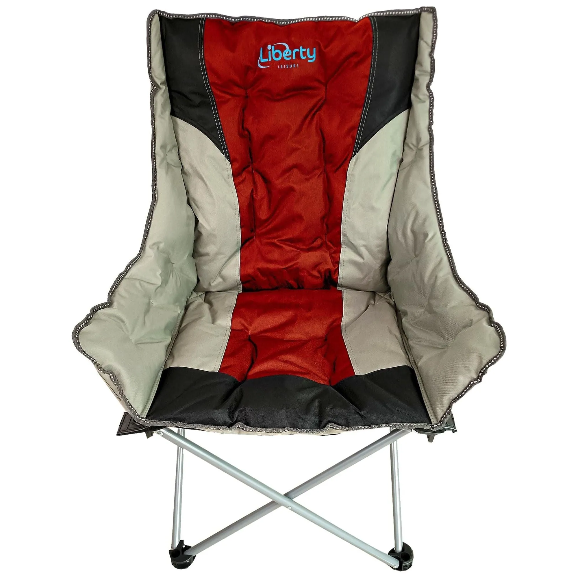 Liberty Red Comfort Camping Chair MDS1203