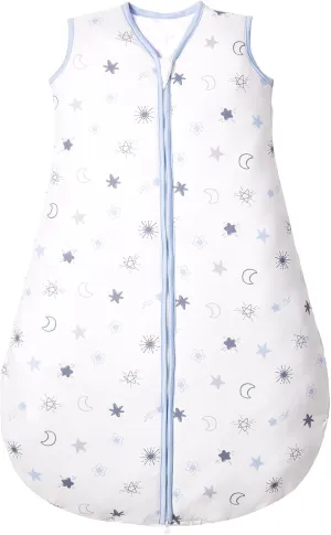 Lictin Baby Sleeping Bag 2.5 TOG, Unisex Winter Baby Sleep Sacks, Sleeveless Swaddle Wearable Blanket with 2-Way Zipper