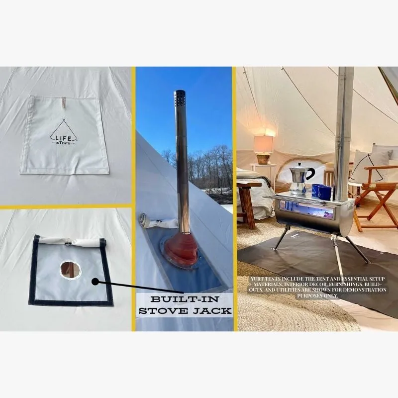 Life in Tents Zephyr Yurt Tent