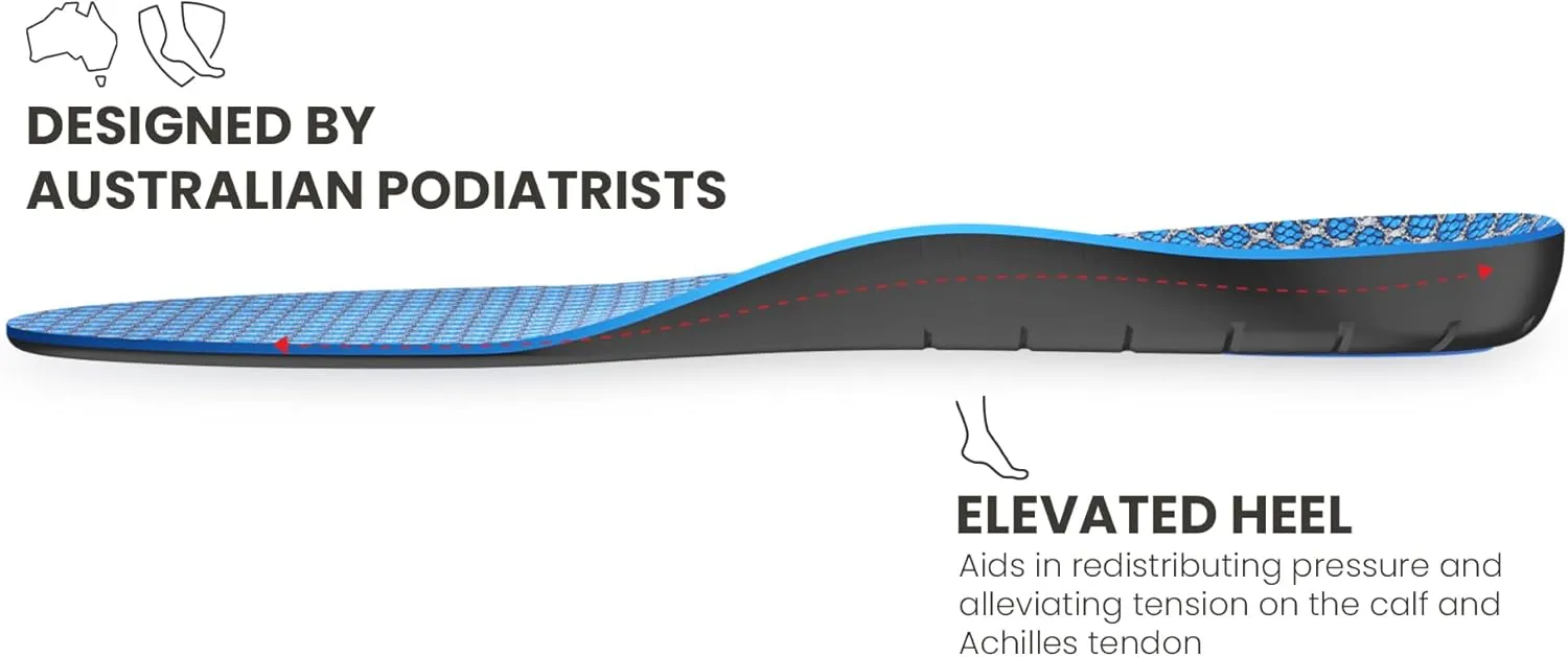 LightFeet Cushion Comfort Insoles: Super Soft and Comfortable Insoles | Designed by Australian Podiatrist with Gel and Memory Foam | Reduces Impact & Joint Stress | Provides All-Day Comfort - XL