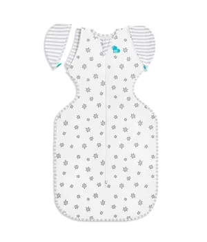 Love to Dream Swaddle UP Transition Bag, Silky-Lux, Super Soft Luxurious 100% Viscose from Bamboo, Lite 0.2TOG Cream Superstar, Medium, 13-19lbs