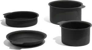 Made In Cookware - 7-Piece Pan Protector Set - Molded Silicone - Stackable Scratch Prevention - Dishwasher Safe