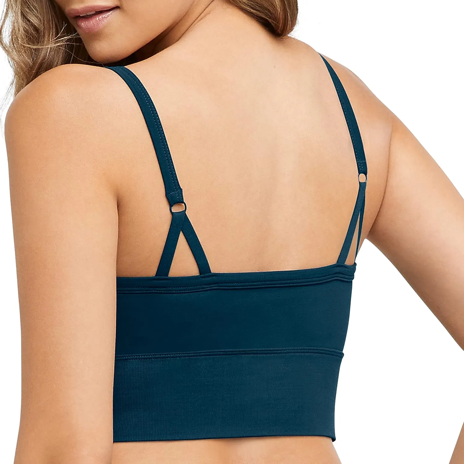 Maidenform Women's M Seamless Crop Tank Wireless Bralette