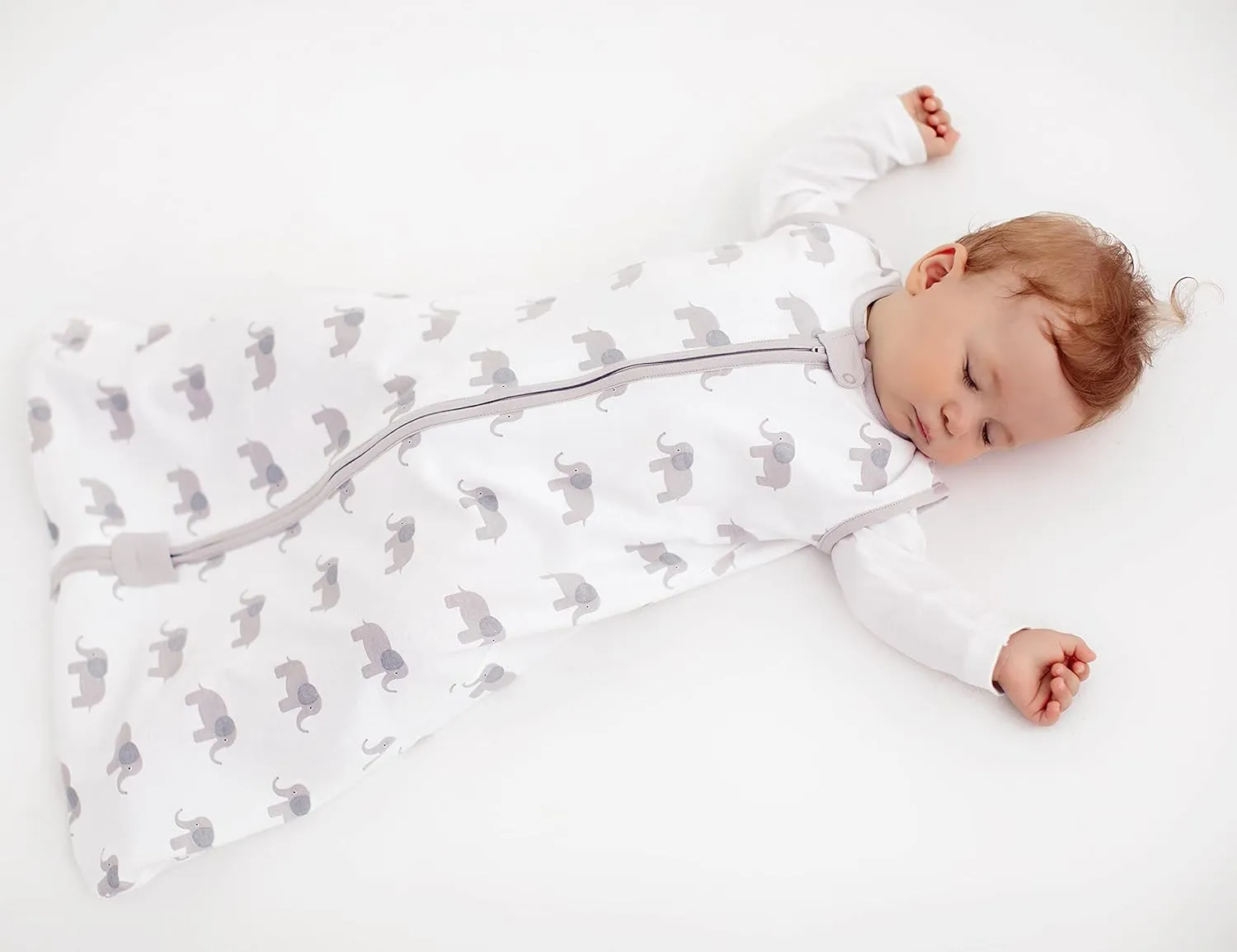 Mama Cheetah Baby Sleep Sack 0.5 TOG, Organic Cotton Baby Wearable Blanket with Two-Way Zipper, Swaddle Transition Baby Sleeping Bag for Newborn Infant Toddler Boy Girl, 24-48 Months
