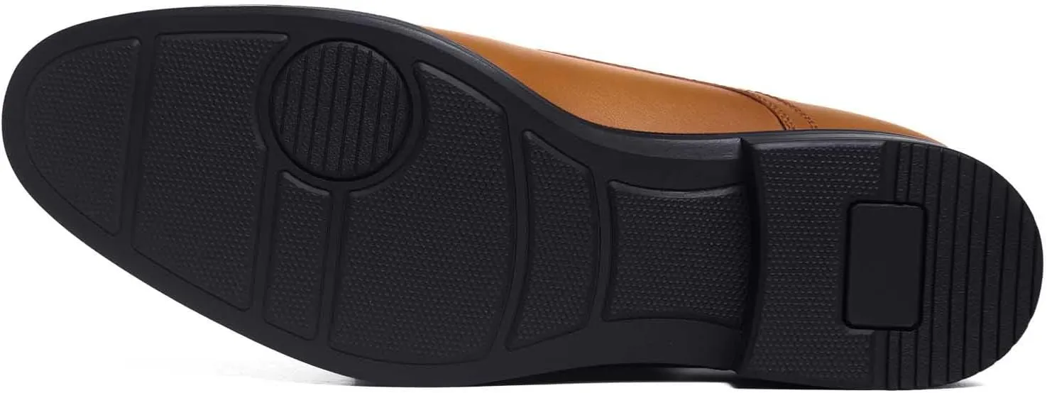 Marc Joseph New York Mens Hands Free Slip On Business Formal Classic Captoe Oxfords Dress Shoes for Men