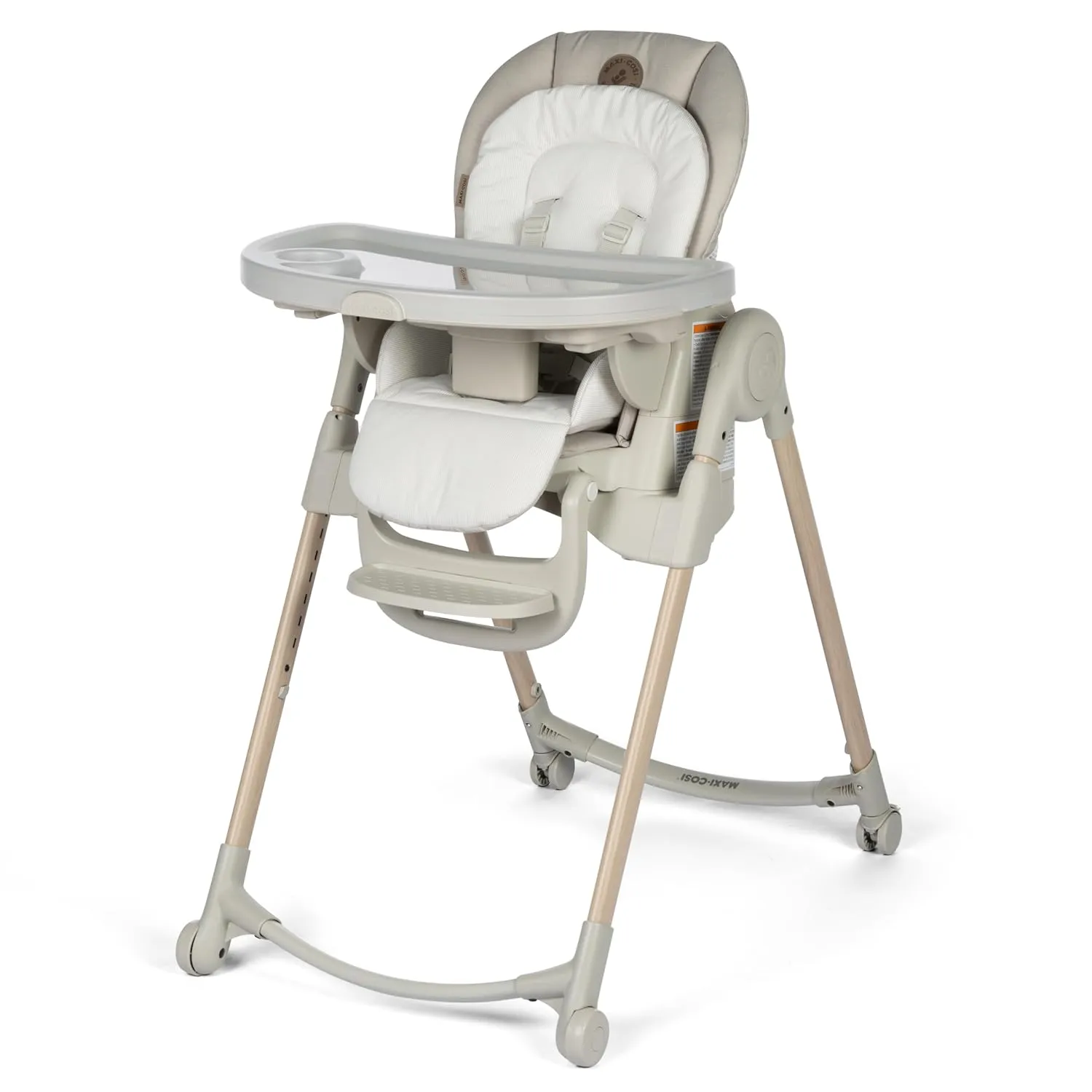 Maxi-Cosi Minla 6-in-1 High Chair & Kori 2-in-1 Rocker Bundle, Classic Oat