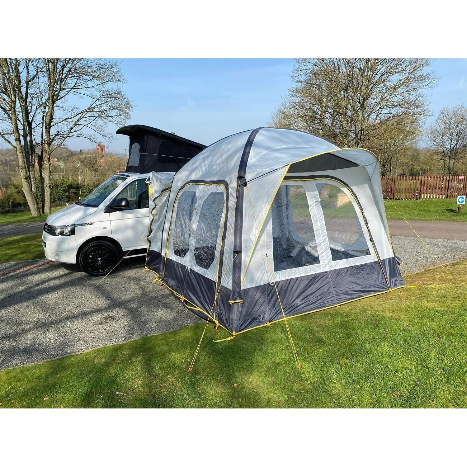 Maypole Crossed Air Driveaway Airbeam Awning Campervans  3M x 3M  T5 T4