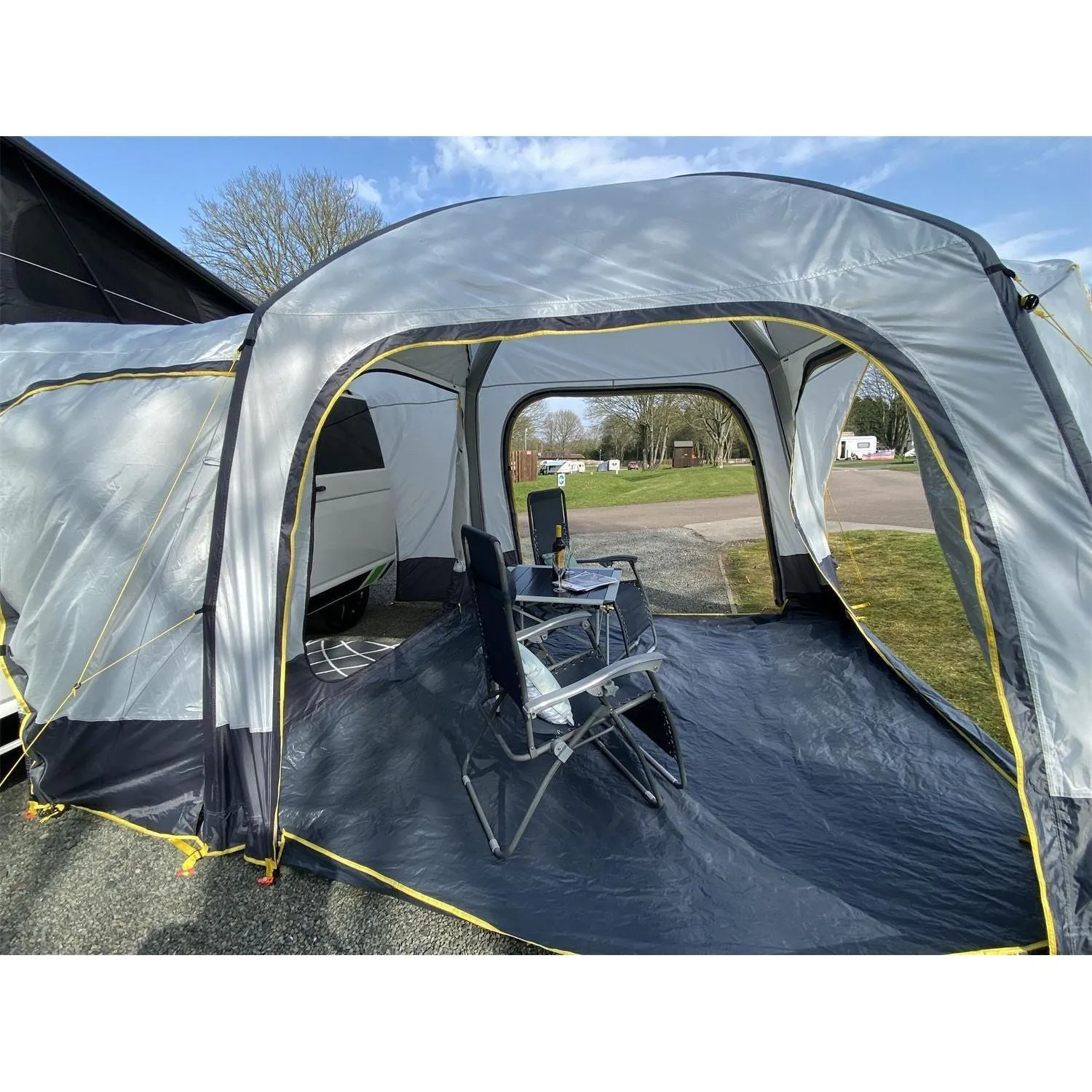 Maypole Crossed Air Driveaway Airbeam Awning Campervans  3M x 3M  T5 T4