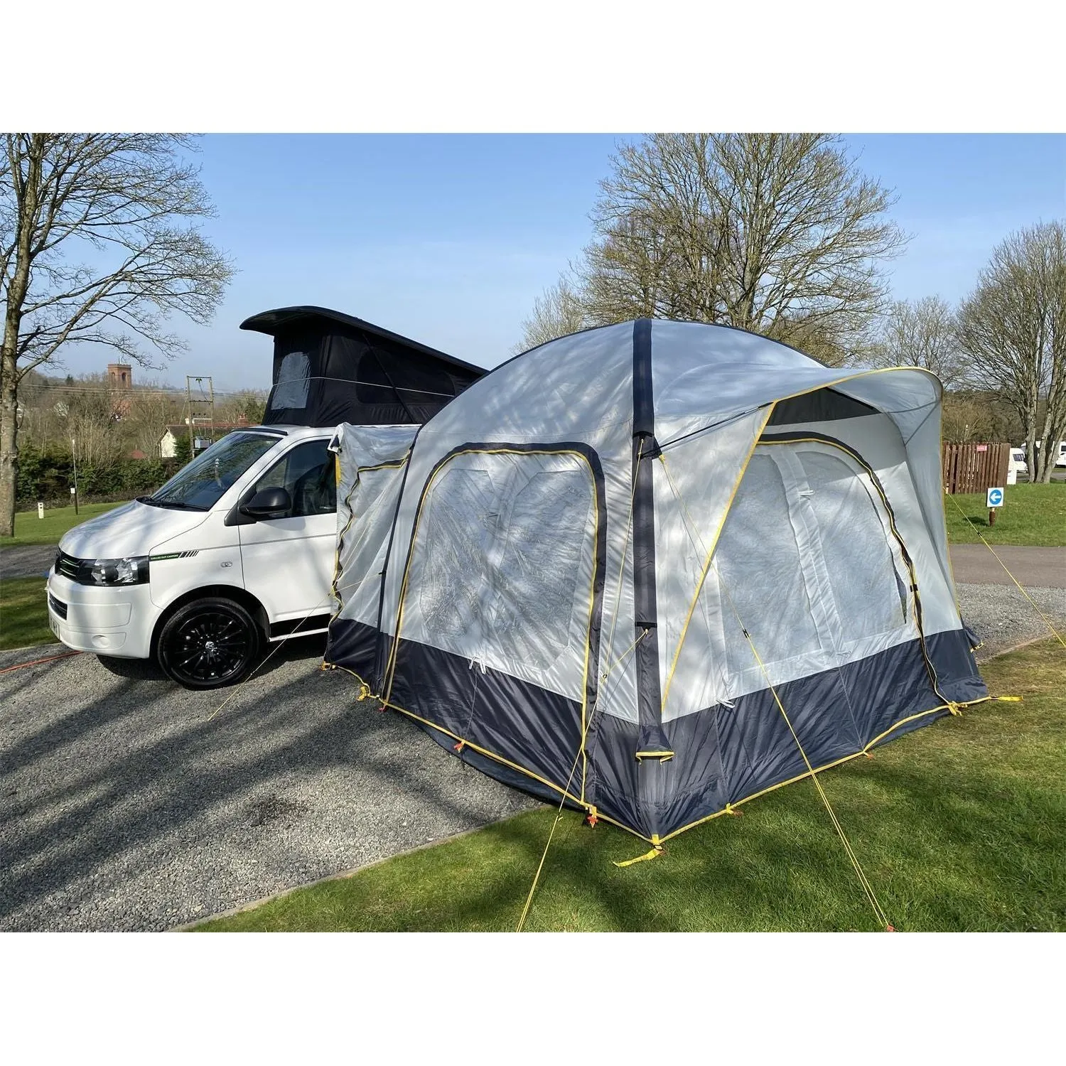 Maypole Crossed Air Driveaway Airbeam Awning Campervans  3M x 3M  T5 T4