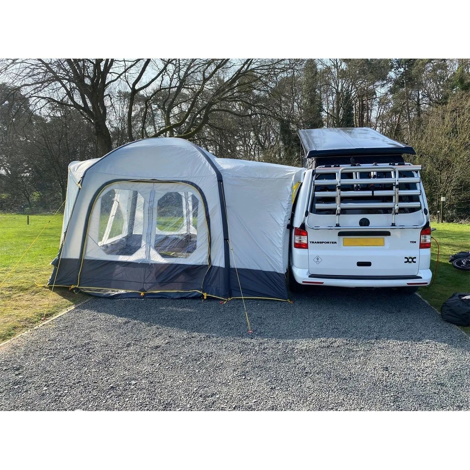 Maypole Crossed Air Driveaway Airbeam Awning Campervans  3M x 3M  T5 T4