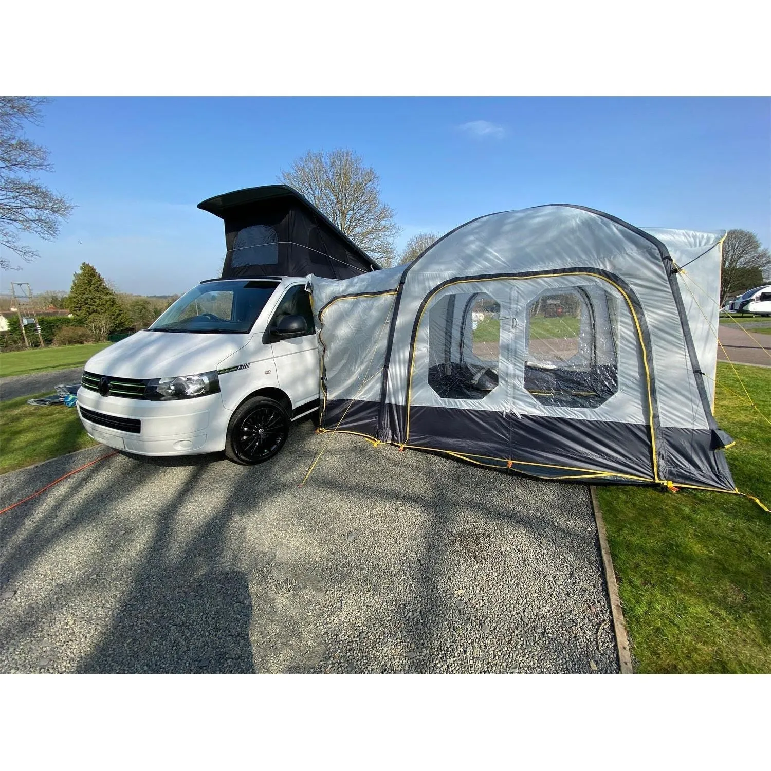 Maypole Crossed Air Driveaway Airbeam Awning Campervans  3M x 3M  T5 T4