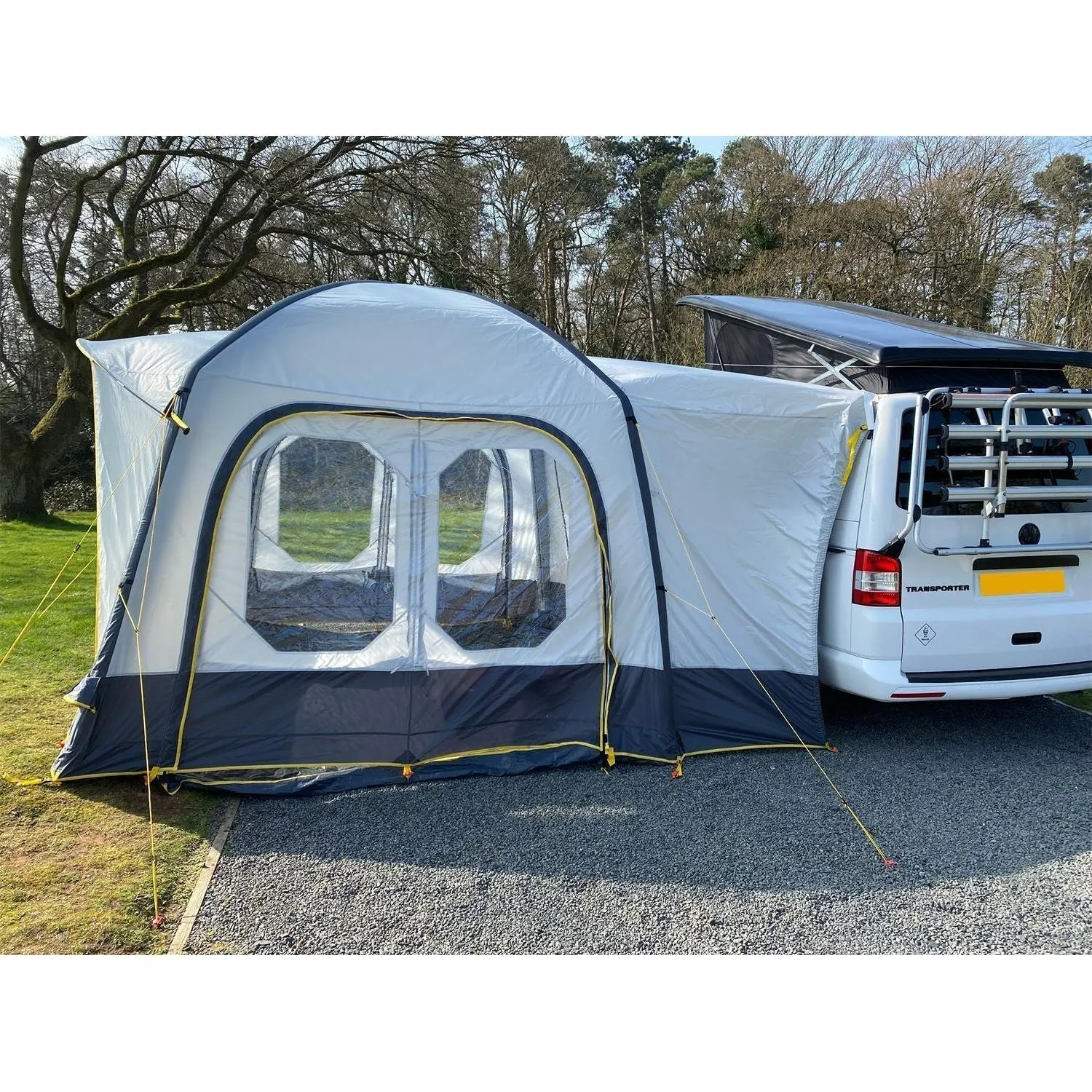 Maypole Crossed Air Driveaway Airbeam Awning Campervans  3M x 3M  T5 T4