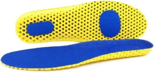 Memory Foam Insoles for Shoes Sole Mesh Deodorant Breathable Cushion Running Insoles for Feet Orthopedic Insoles (Color : D, Size : Medium) (D Small)