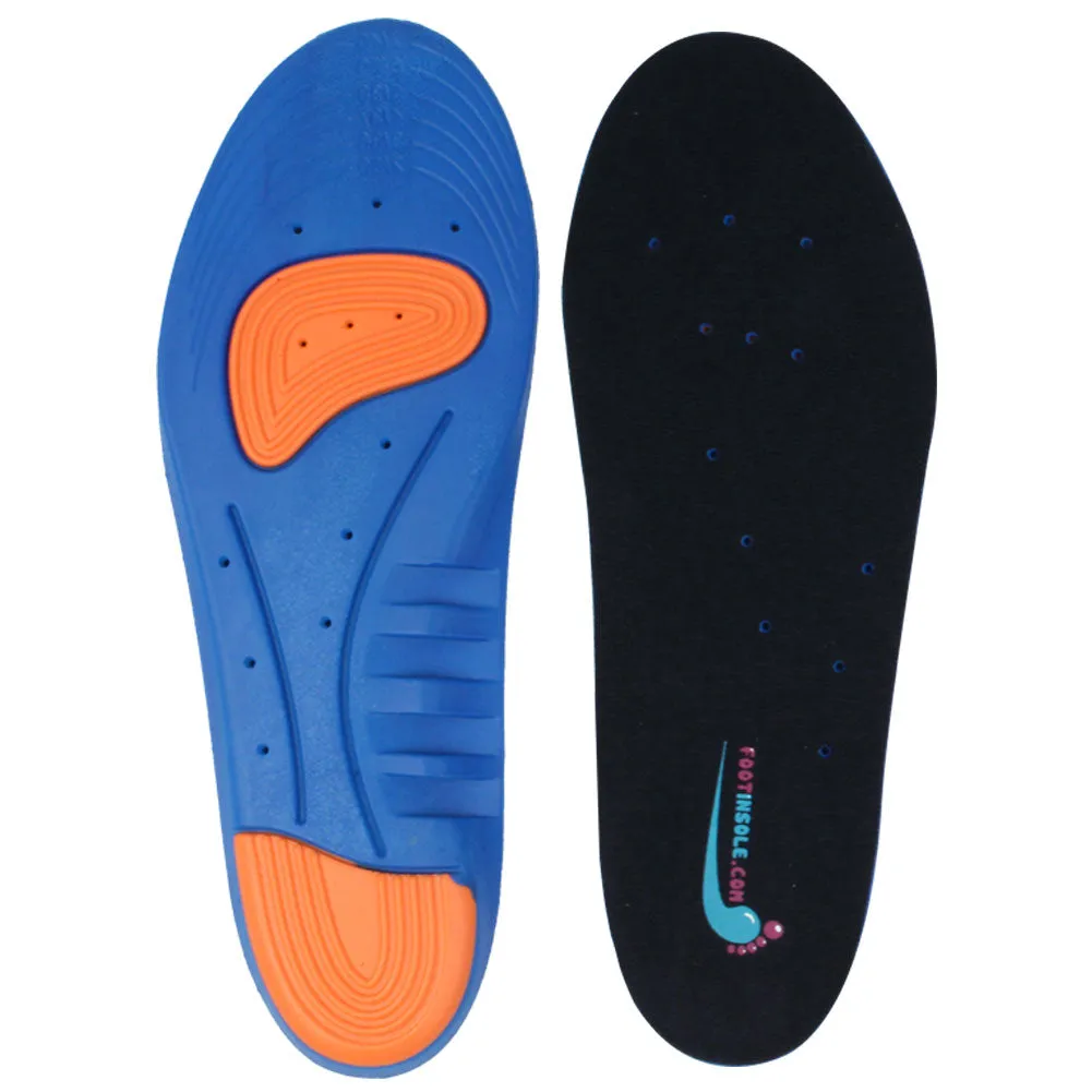 Memory Foam Shoe Inserts - Breathable Sport Shoe Insoles - Full Length Shoe Insert