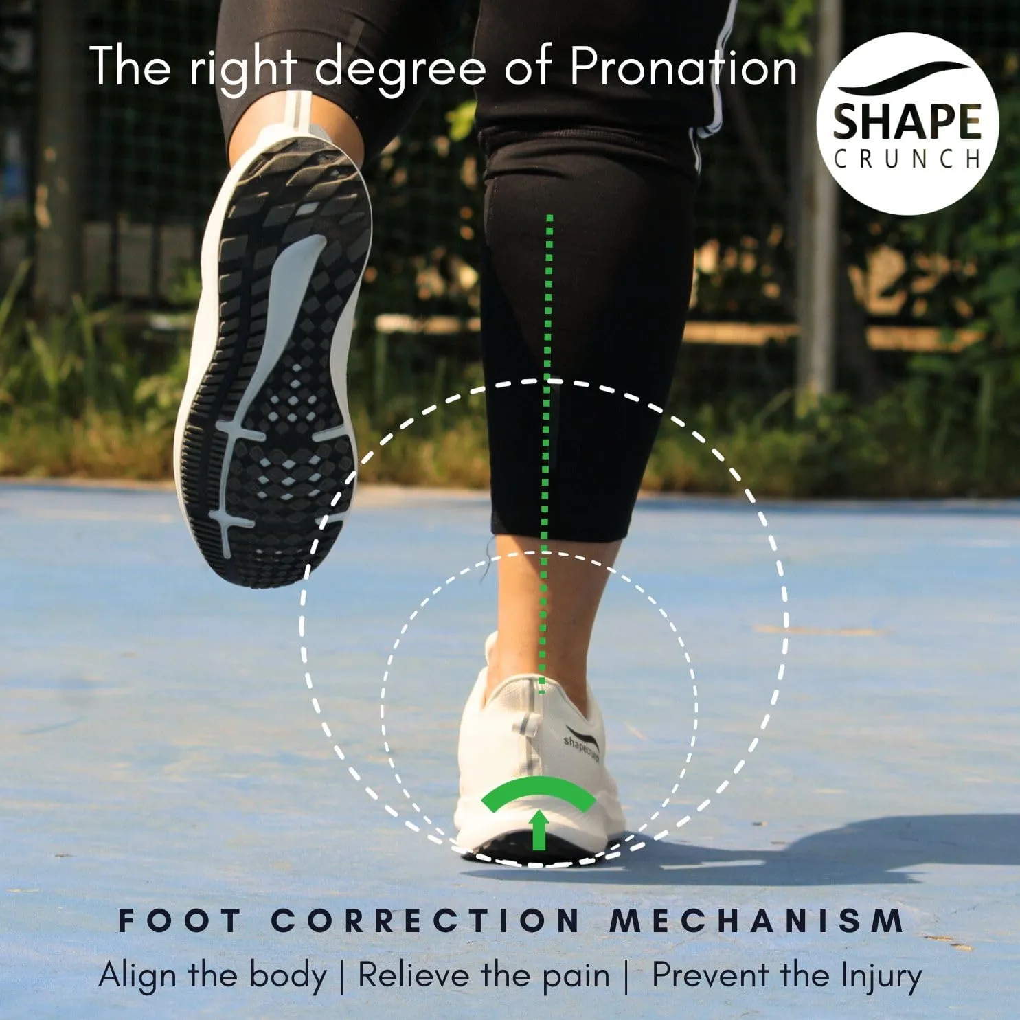 Mens Arch Support Shoes with Soft Cushioned Insoles for Walking and Running - Comfortable and Stylish