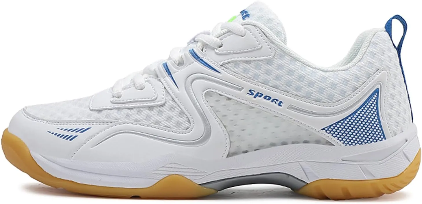 Men's Badminton Shoes Non-Slip Cushioning Breathable Court Shoes