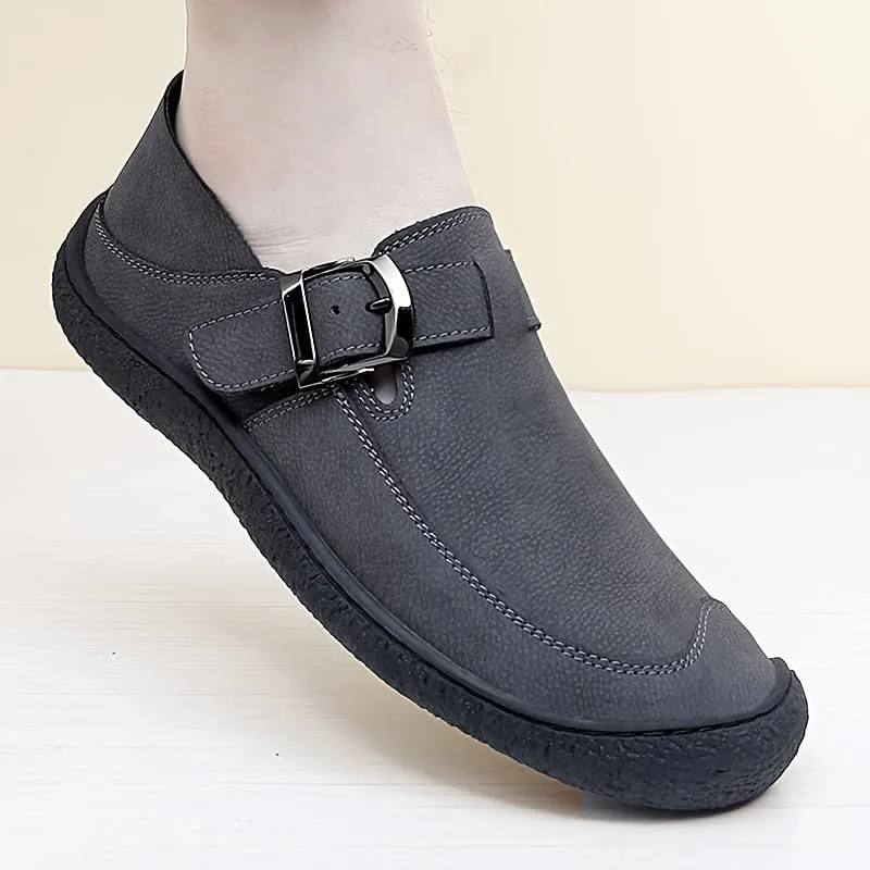 Men's Large-Sized Casual Business Shoes with Anti-Slip Rubber Soles and Breathable Linings - Suitable for Office, Daily and semi-Formal Occasions, Comfortable and Fashionable