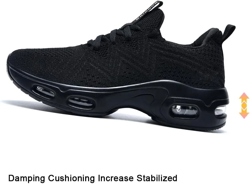 Mens Running Shoes Comfortable Walking Tennis Sneakers Lighweight Athletic Shoes for Sport Gym Jogging US 7-12