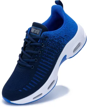 Mens Running Shoes Comfortable Walking Tennis Sneakers Lighweight Athletic Shoes for Sport Gym Jogging US 7-12