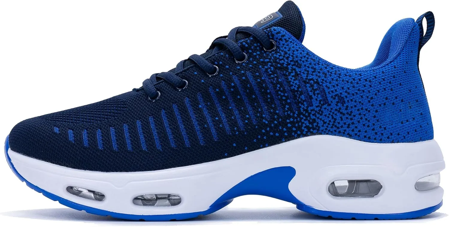 Mens Running Shoes Comfortable Walking Tennis Sneakers Lighweight Athletic Shoes for Sport Gym Jogging US 7-12