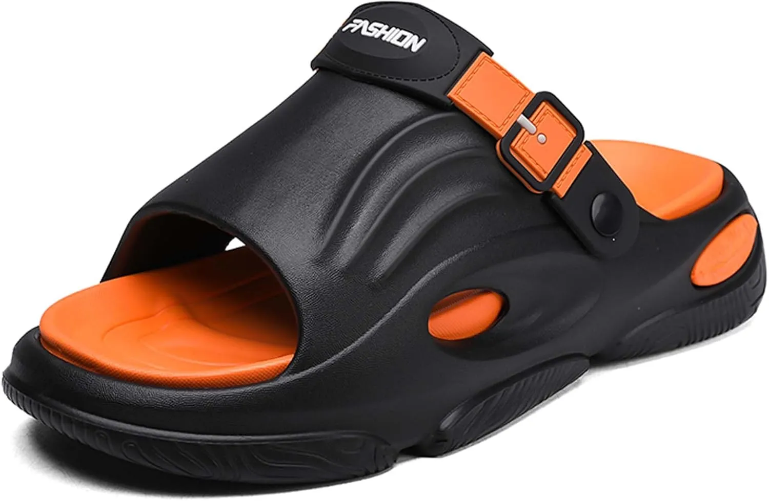 Men's Shallow Mouth Wide Casual Garden Shoes, Comfortable Swimming Pool Walking Shoes, Classic Lightweight Comfortable Beach Wading Shoes