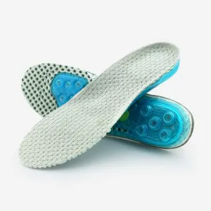 Mesh Breathable Stretch Running Cushion Insoles for Feet Man Women Insoles for Shoes Sole Orthopedic Pad Memory Foam(OneColor,41-45cm)