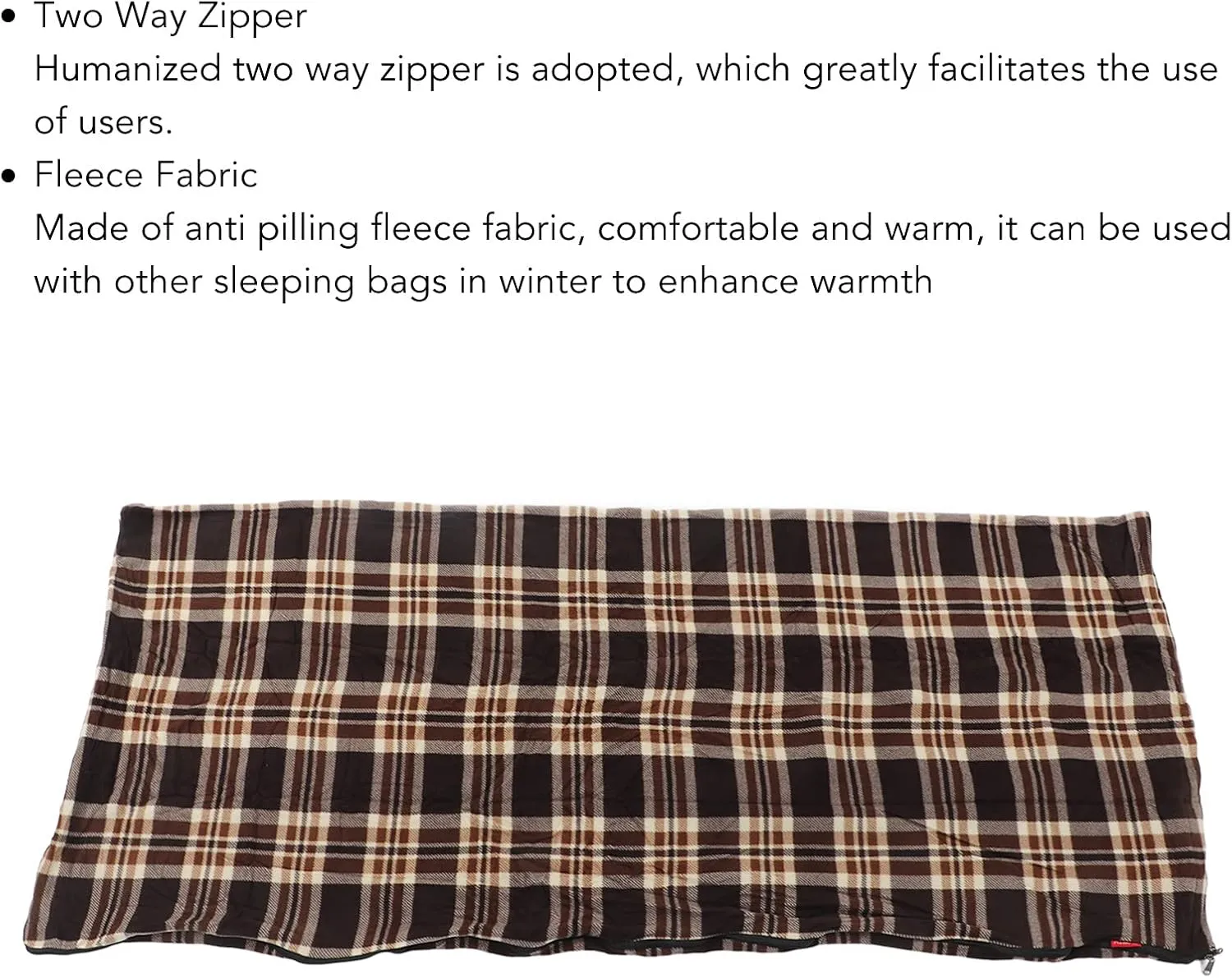 Mountaineering Camping Camping Sleeping Bags, Washable Fleece Sleeping Bag for Climbing Camping Sleeping Bag, Machine Mountaineering Camping